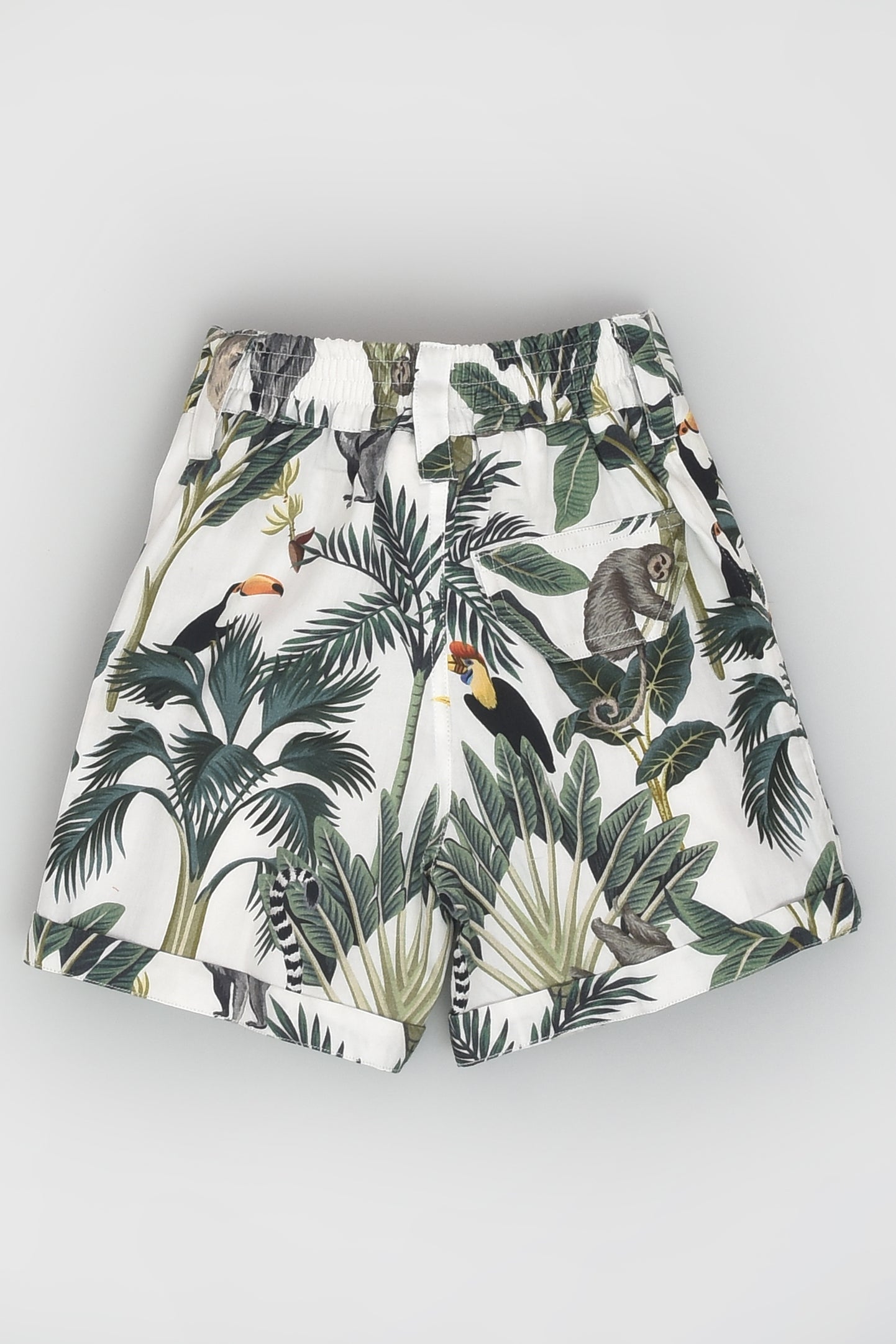 Tropical Print Shorts