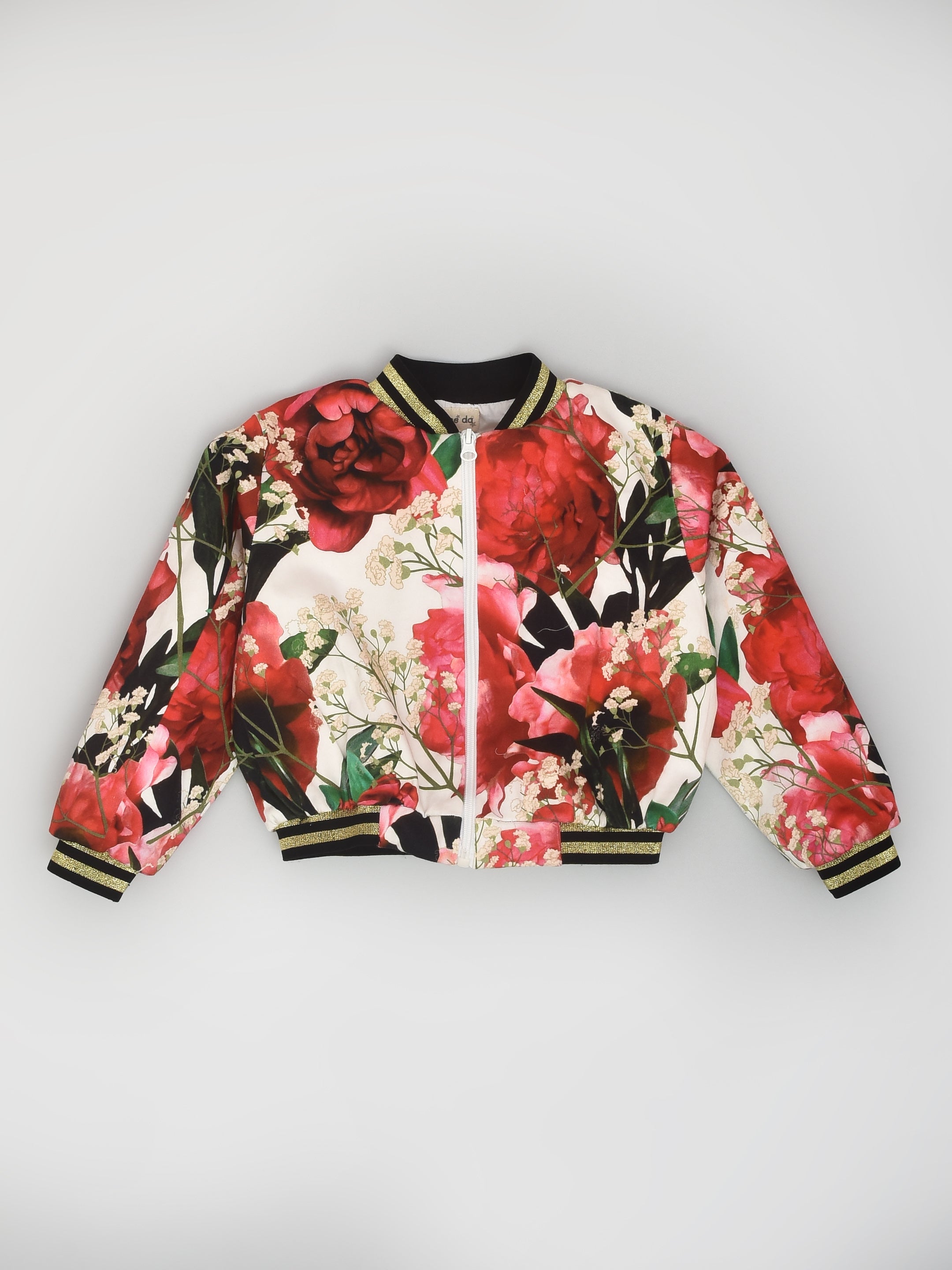 Floral high quality Bomber Jacket