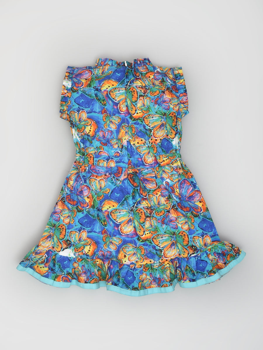 Blue Butterfly Dress