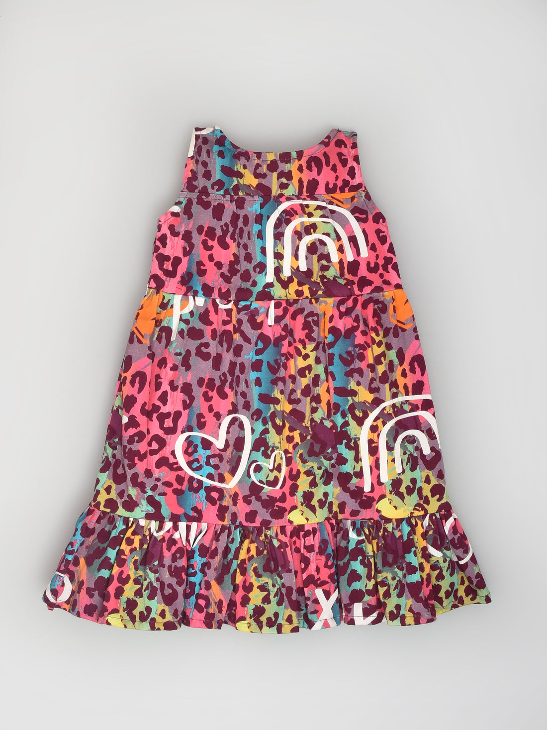 Animal Print Sleeveless Dress