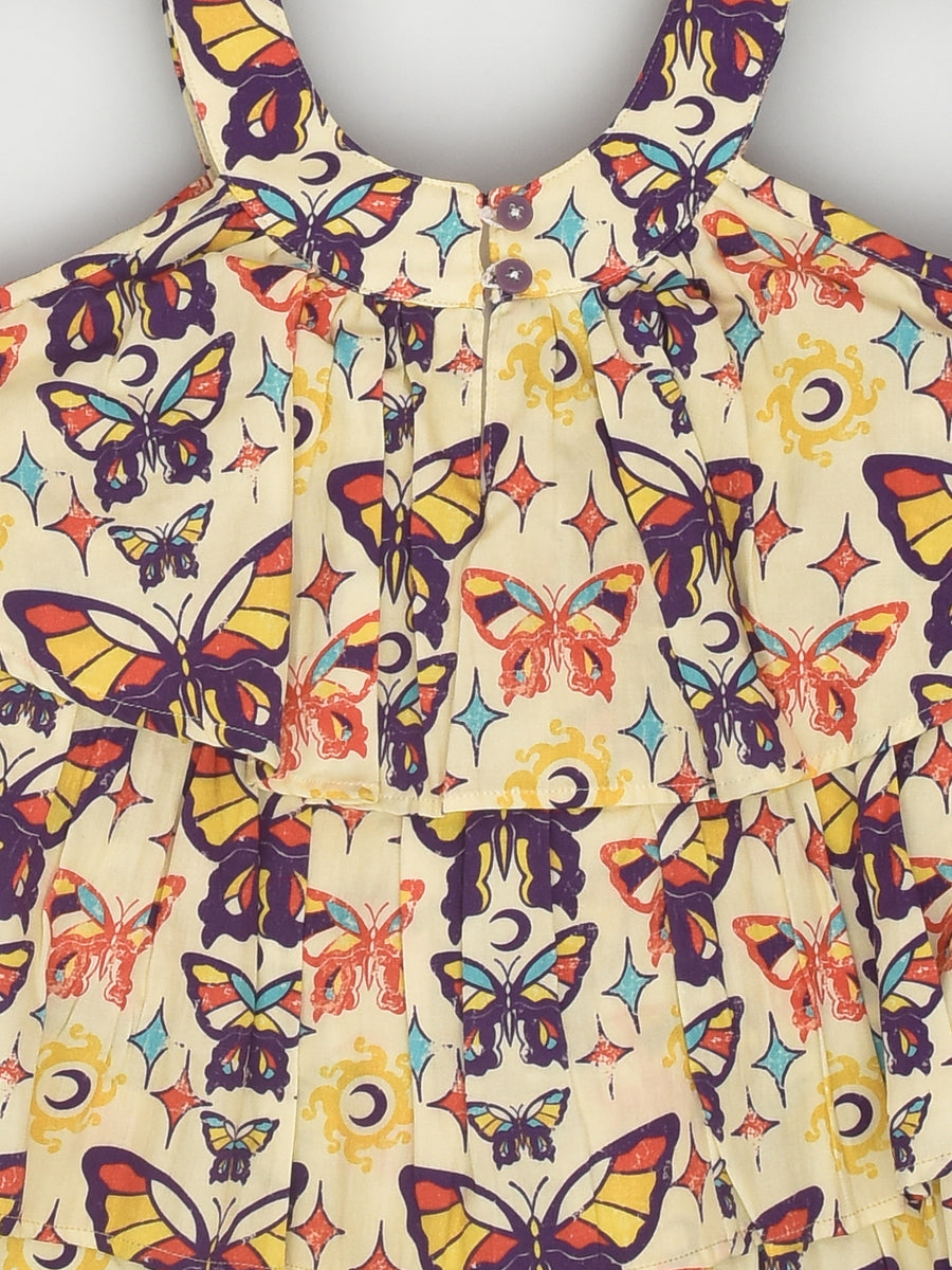 Butterfly 3 Layer Dress