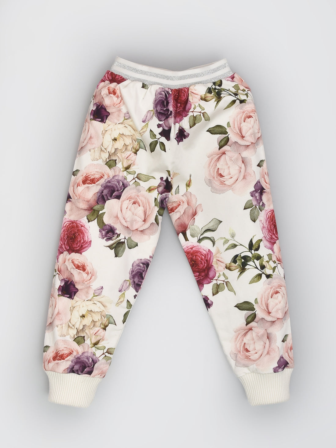 Rose Printed Joggers