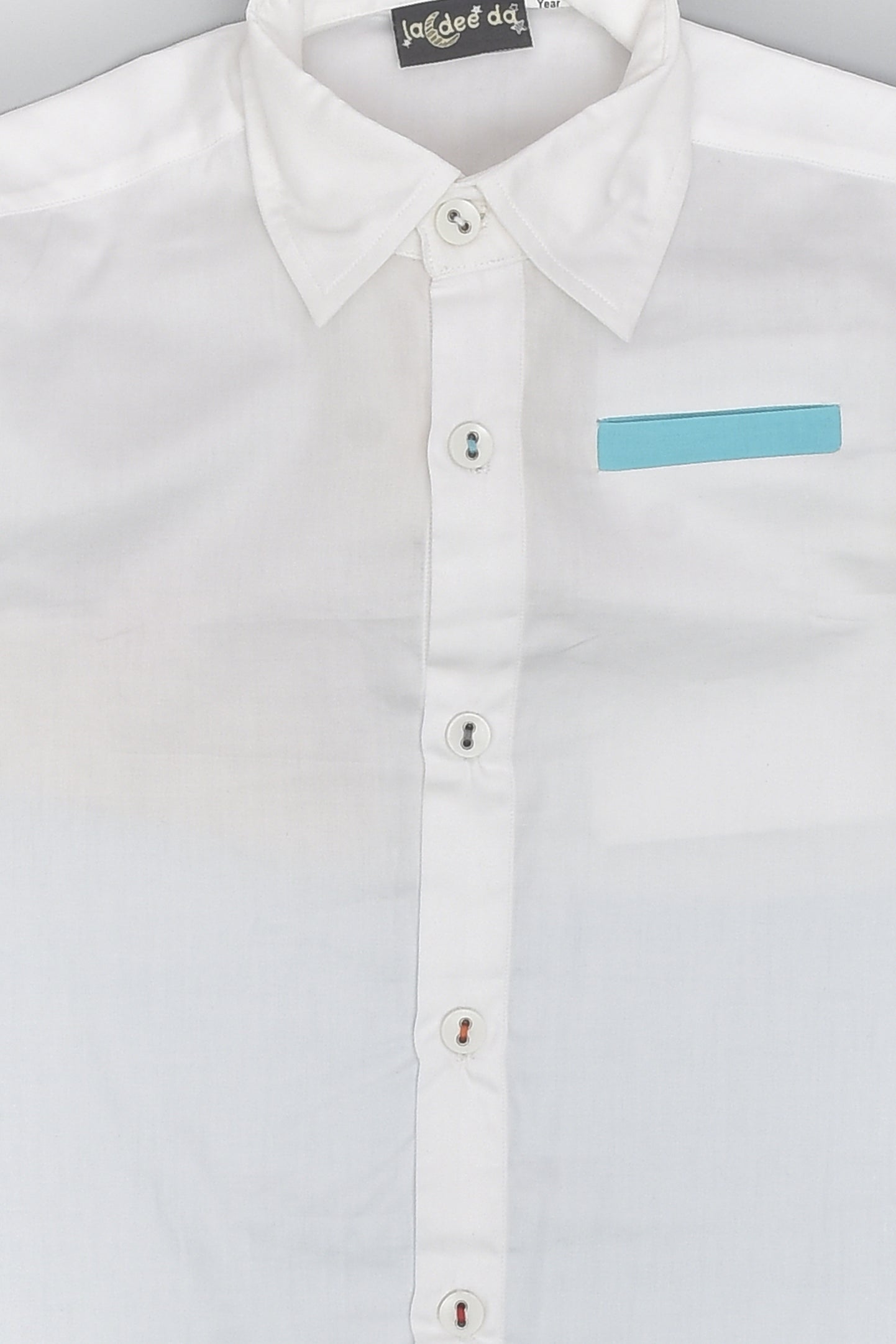 Bestseller Shirt with Pastel Boat Printed at Back for Boys