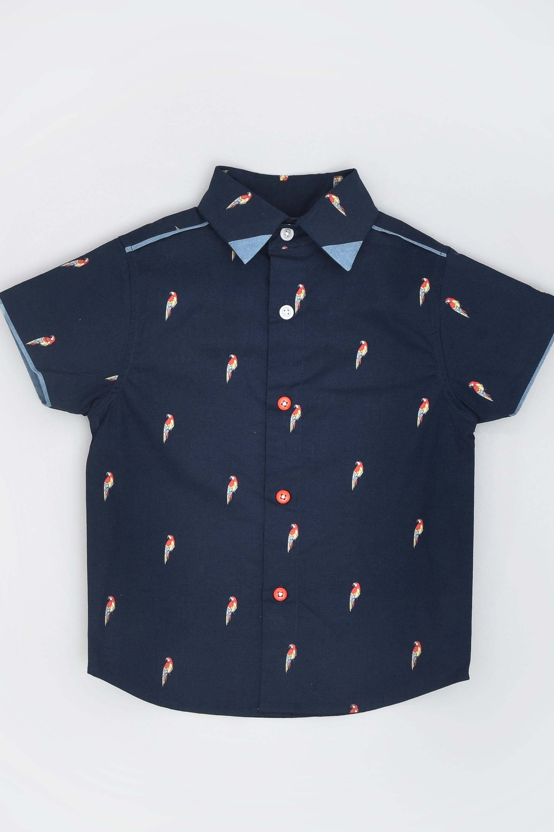 Parrot Print Shirt