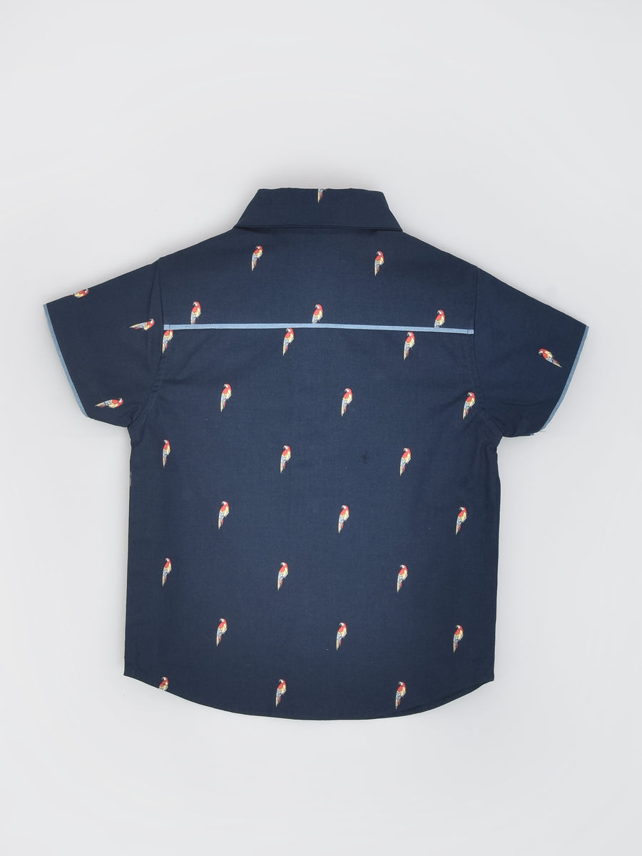 Parrot Print Shirt