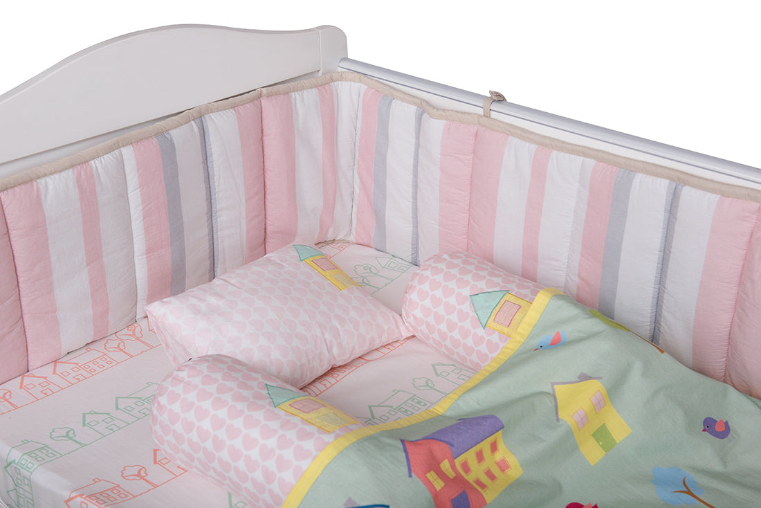 Home Sweet Home Cot Bedding Set