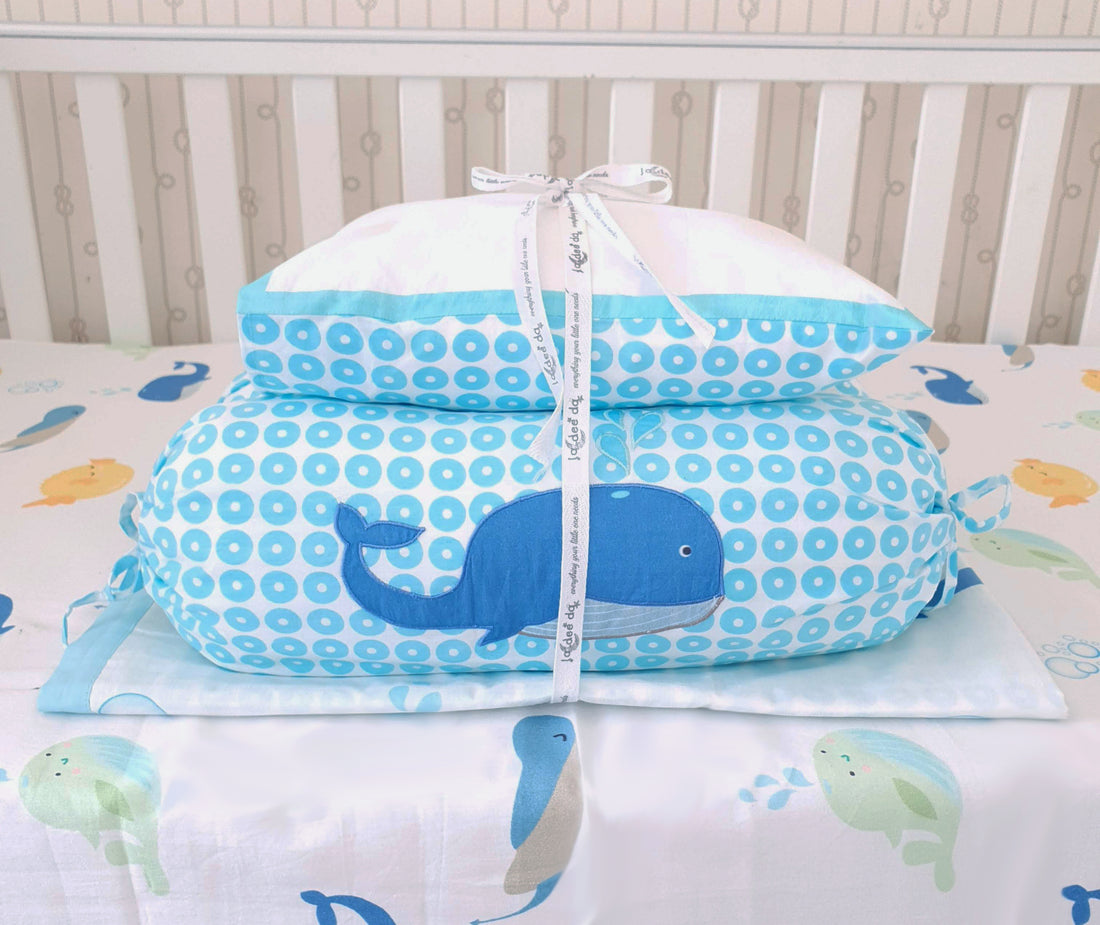 Underwater Animals Cot Bedding Set